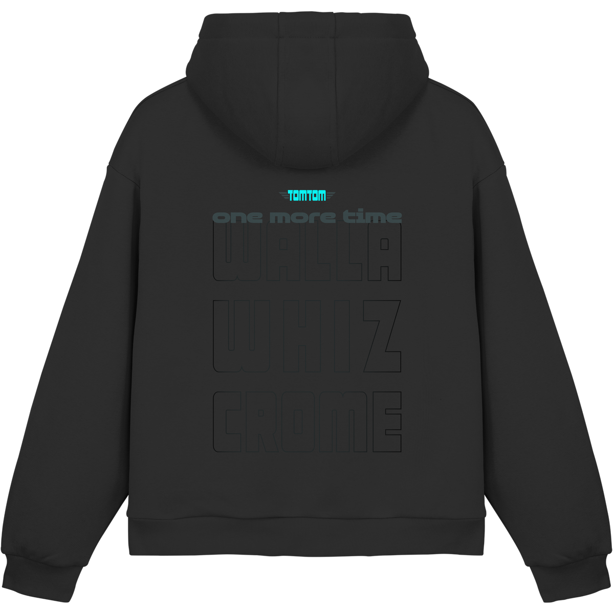 Let's Do It, Simple, Schwarz - Fluffy Boxcut Hoodie