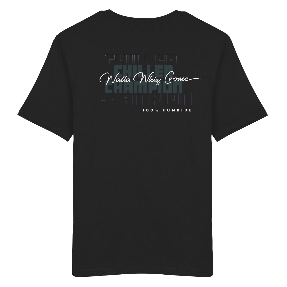 Chiller & Champion, Black - Organic Shirt
