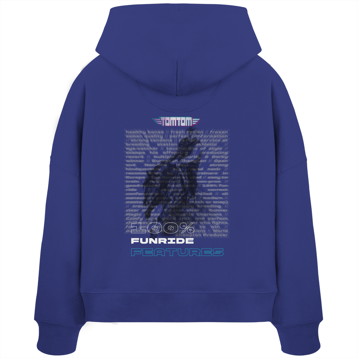 Funride Features - Womens Organic Boxcut Hoodie
