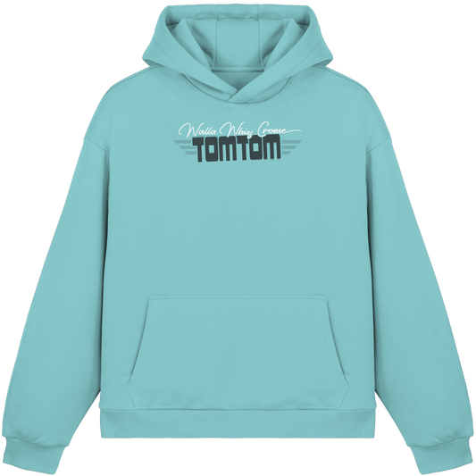 Magic Crossing, Cyan - Fluffy Boxcut Hoodie