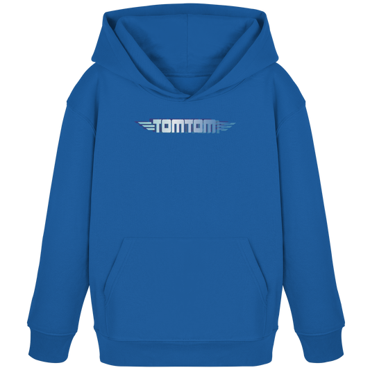Funride Mode On, Blue - Kids Organic Hoodie