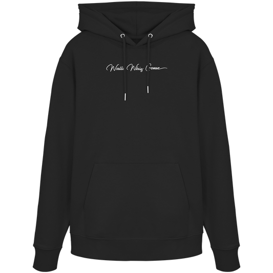Strong Mare, Black - Organic Hoodie