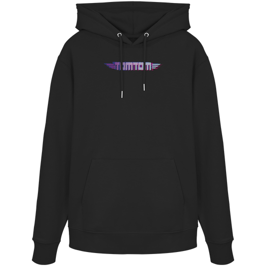 Funride Mode On, Black - Organic Hoodie