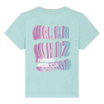 Funride Mode On, Mint - Baby Organic Shirt