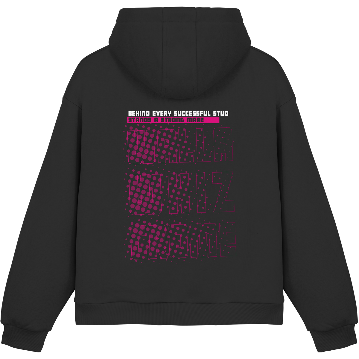 Strong Mare Pink - Fluffy Boxcut Hoodie