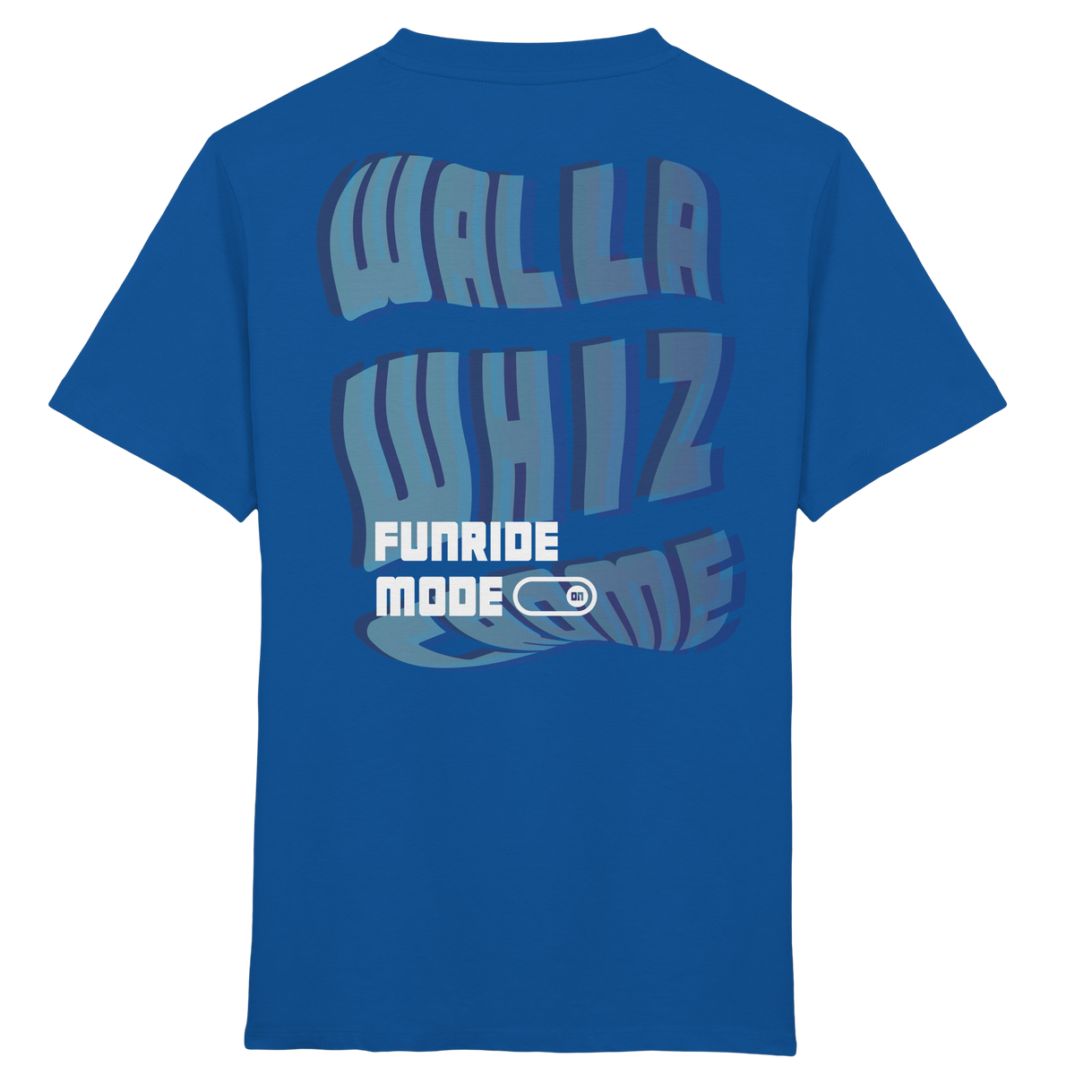 Funride Mode On, Blue - Kids Organic Shirt