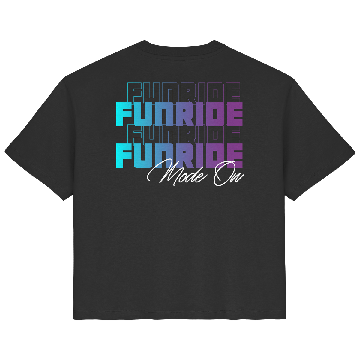 Funride Funride, Schwarz - Ladies Organic Shirt