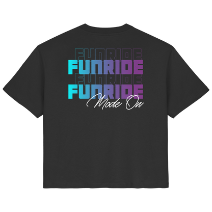 Funride Funride, Schwarz - Ladies Organic Shirt