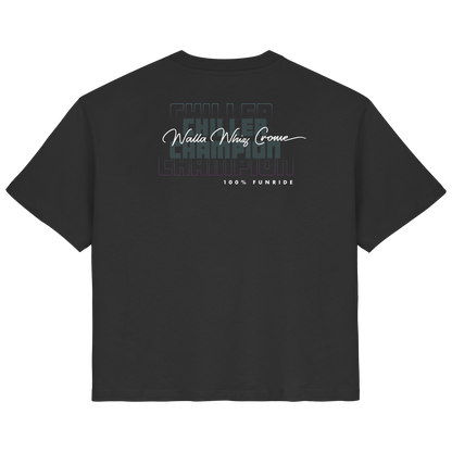 Chiller & Champion, Black - Ladies Organic Shirt