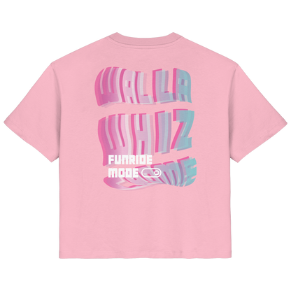 Funride Mode On, Rosa - Ladies Organic Shirt