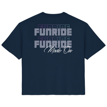 Funride Funride, Navy - Ladies Organic Shirt