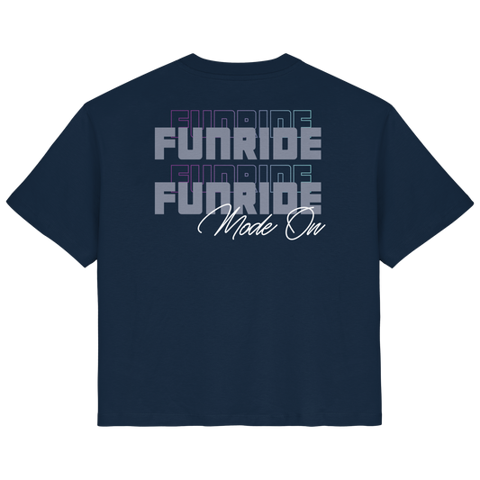 Funride Funride, Navy - Ladies Organic Shirt