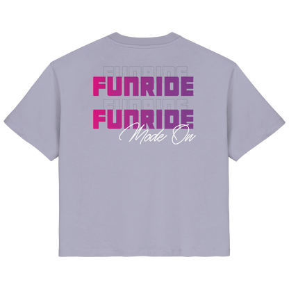 Funride Funride, Purple - Ladies Organic Shirt