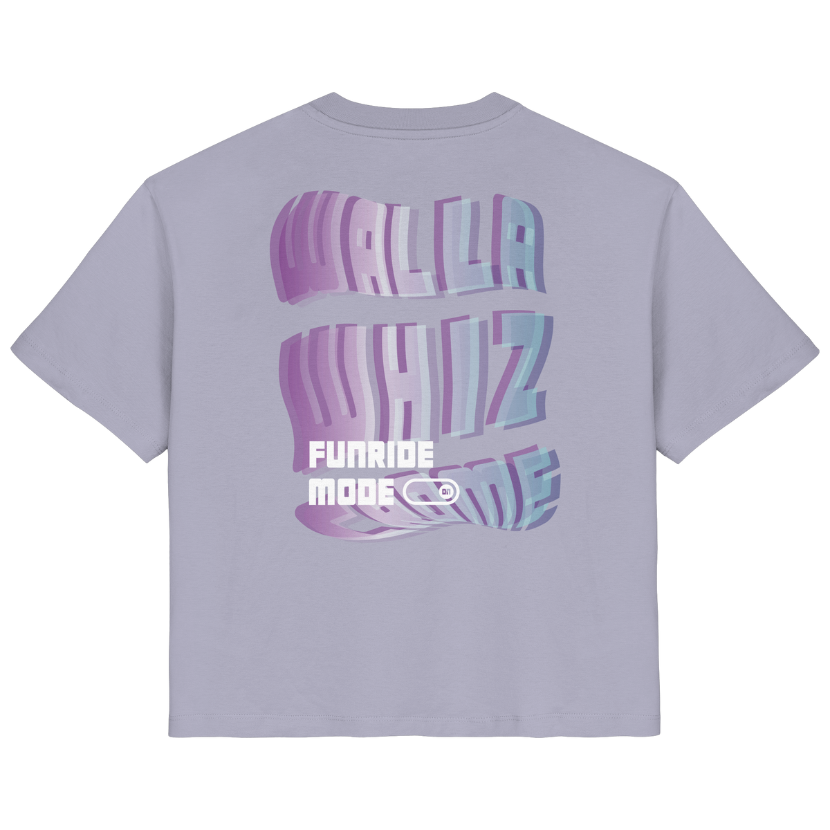 Funride Mode On, Lila - Ladies Organic Shirt