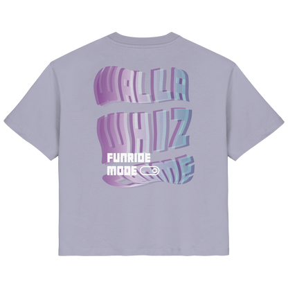 Funride Mode On, Lila - Ladies Organic Shirt