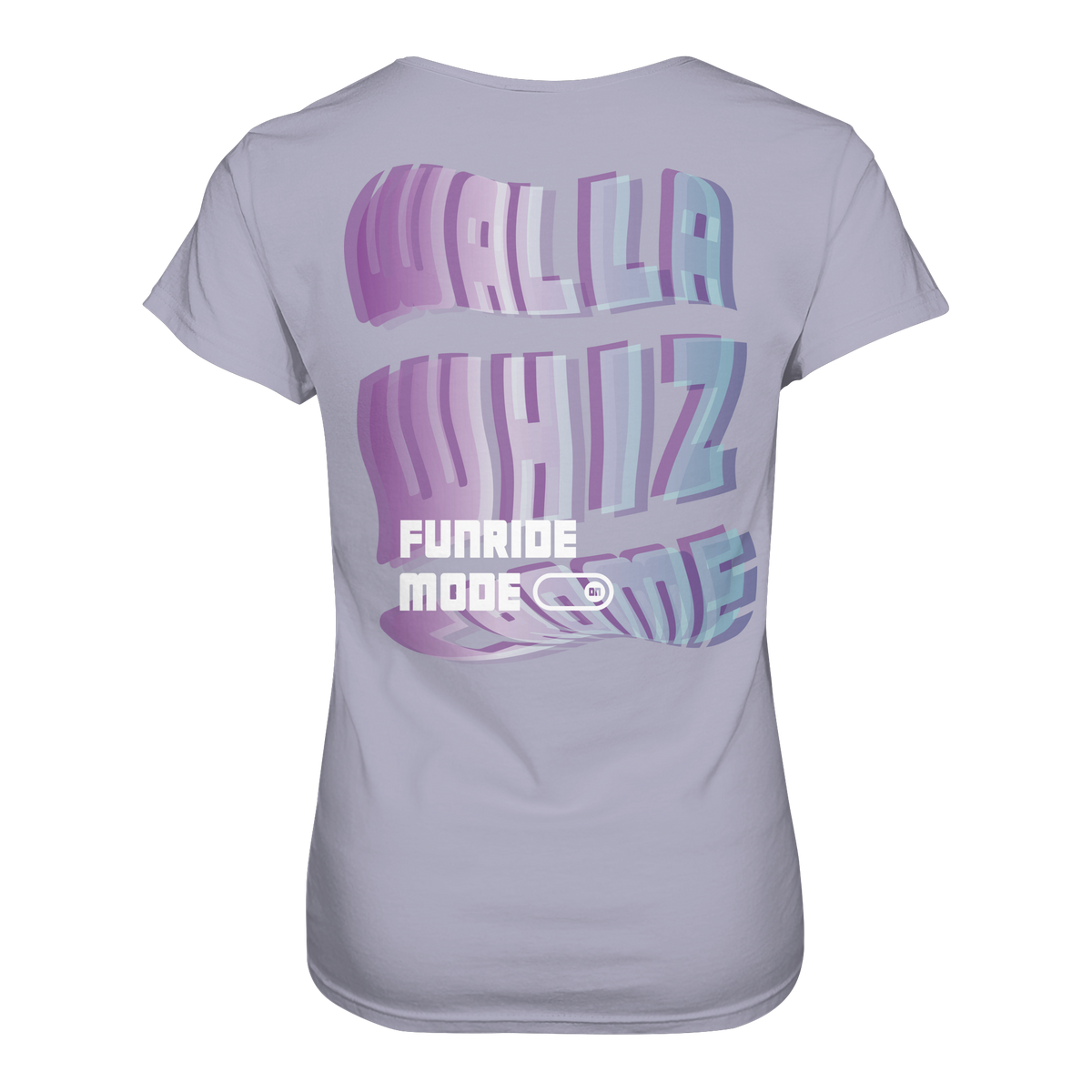 Funride Mode On, Lila - Ladies Organic Shirt