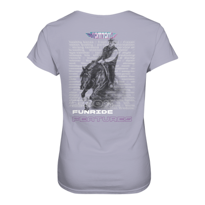 Funride Features Lila - Ladies Organic Shirt
