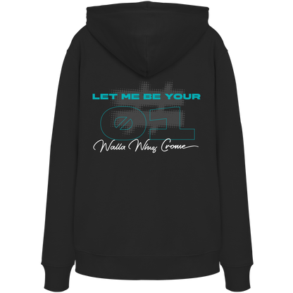 Let Me Be Your #01, Black - Organic Hoodie
