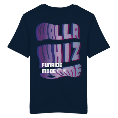 Funride Mode On, Navy - Organic Shirt