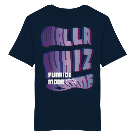 Funride Mode On, Navy - Organic Shirt