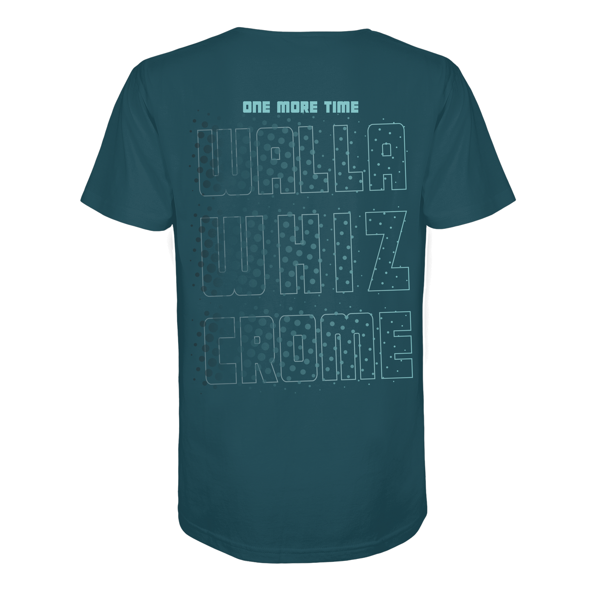 Let's Do It, Dots Petrol - Organic Shirt