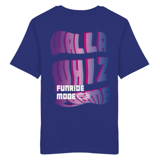 Funride Mode On, Blue - Organic Shirt
