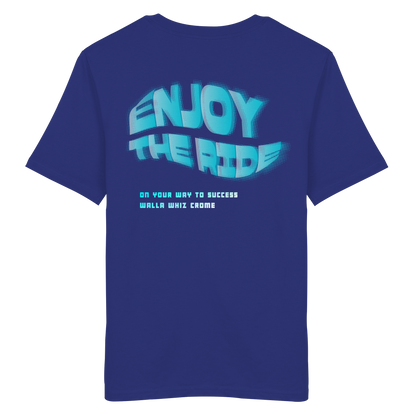 Enjoy the Ride, Blue - Organic Shirt