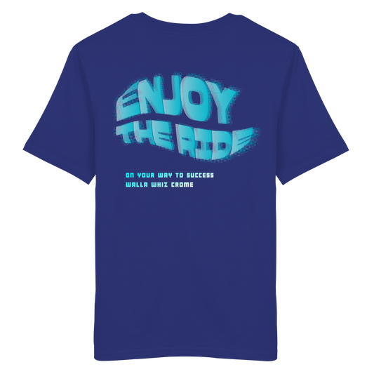 Enjoy the Ride, Blue - Organic Shirt