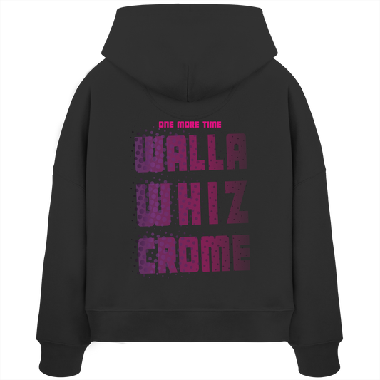 Let's Do It, Dots Pink - Women's Organic Boxcut Hoodie