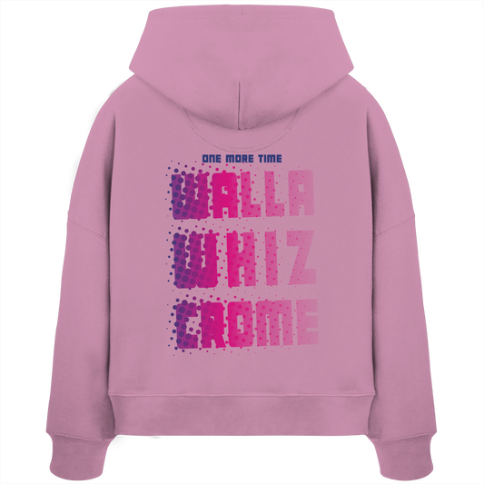 Let's Do It, Dots Pink - Women's Organic Boxcut Hoodie