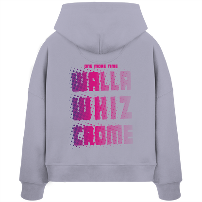 Let's Do It, Dots Purple - Women's Organic Boxcut Hoodie