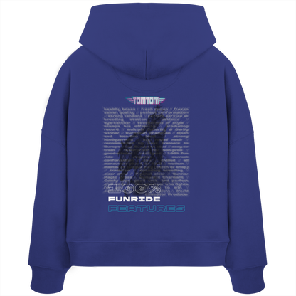 Funride Features - Womens Organic Boxcut Hoodie