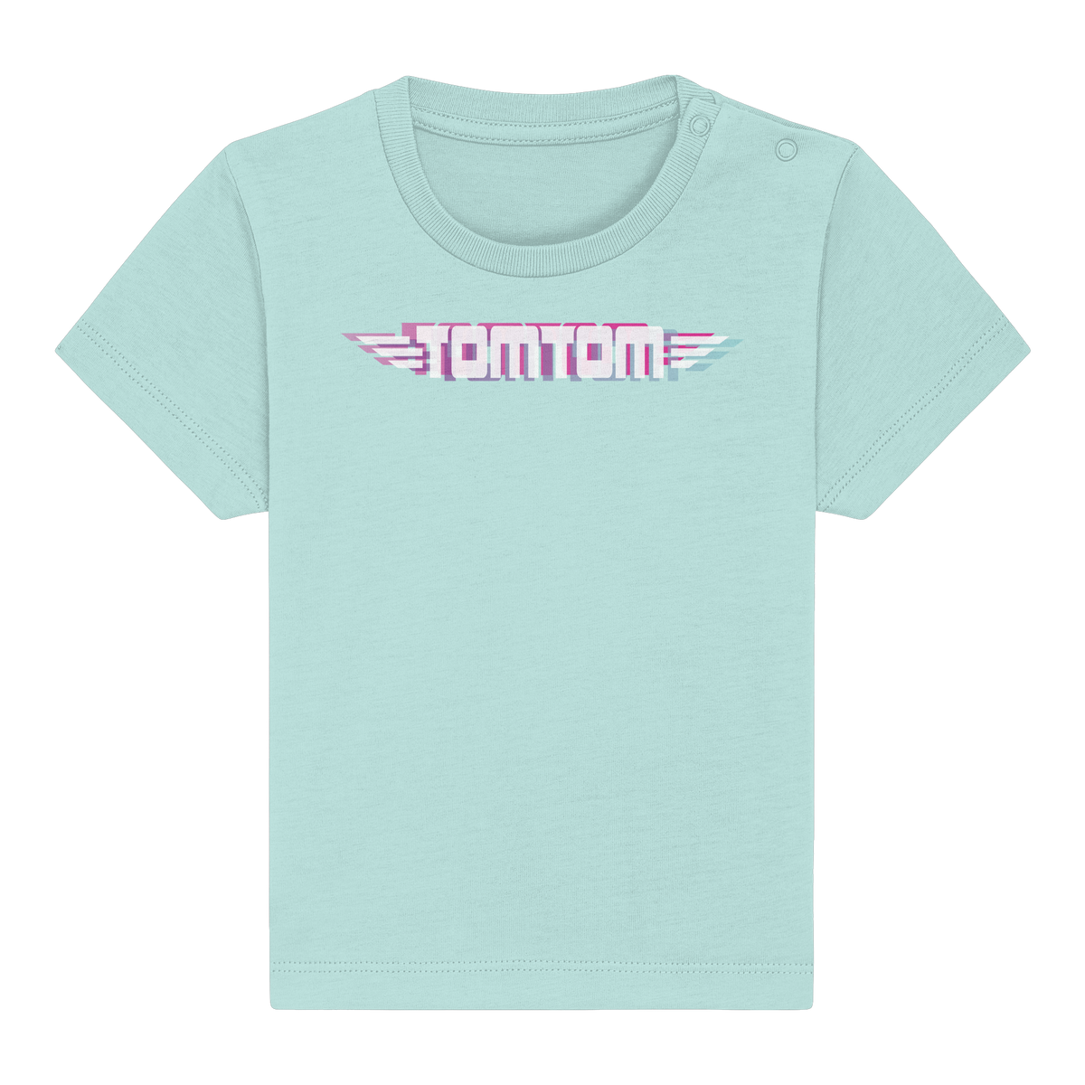 Funride Mode On, Mint - Baby Organic Shirt