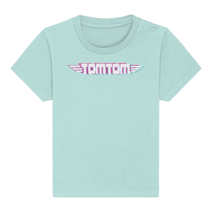 Funride Mode On, Mint - Baby Organic Shirt