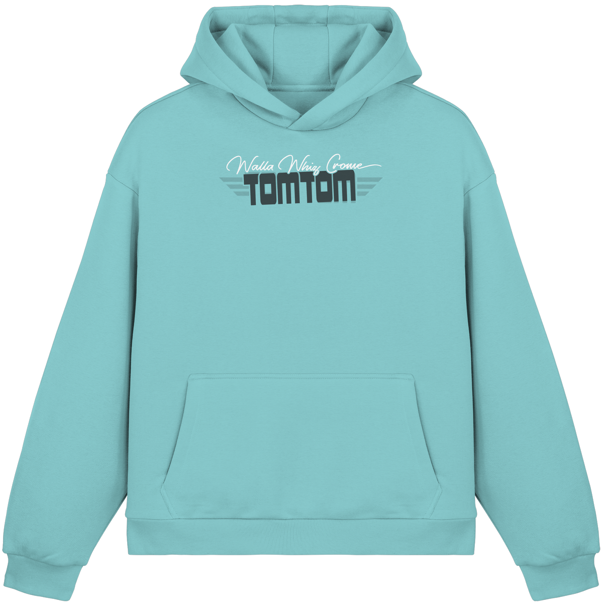 Magic Crossing, Cyan - Fluffy Boxcut Hoodie