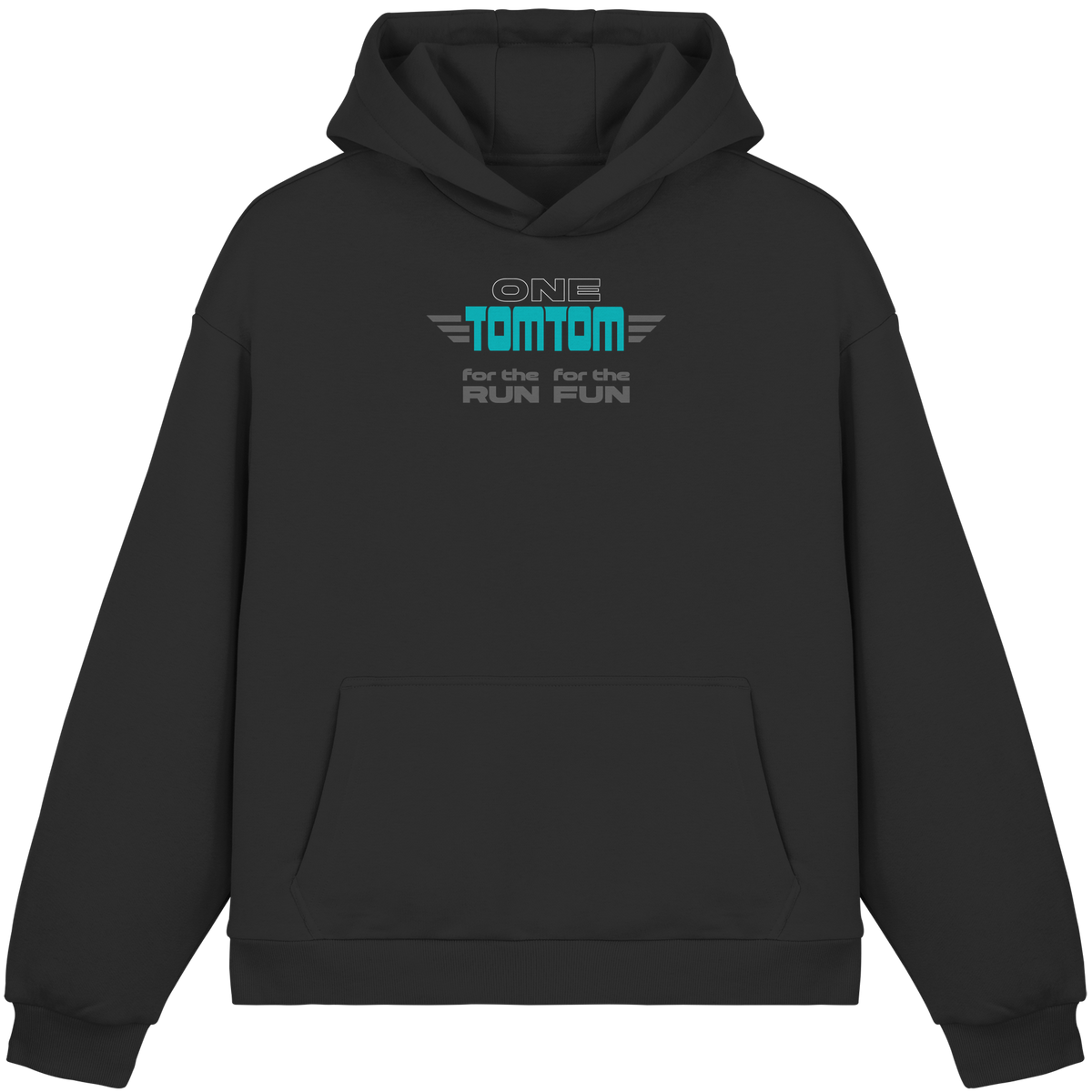 Let Me Be Your #01, Petrol - Fluffy Boxcut Hoodie