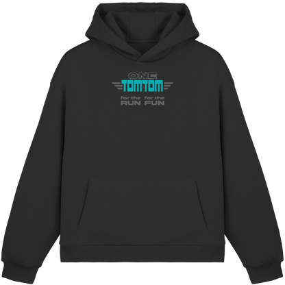 Let Me Be Your #01, Petrol - Fluffy Boxcut Hoodie