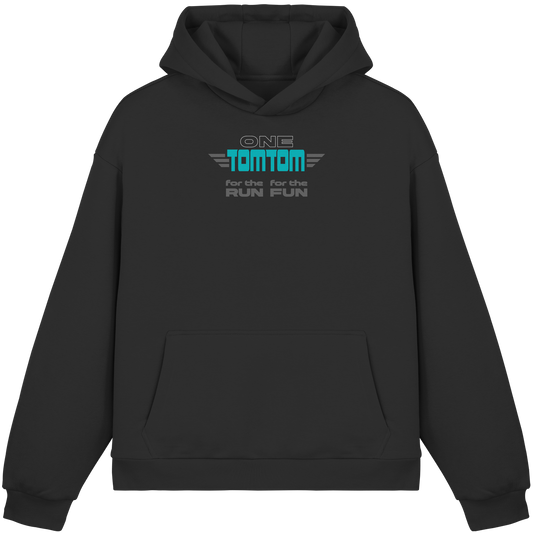 Let Me Be Your #01, Petrol - Fluffy Boxcut Hoodie