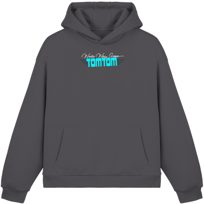Enjoy the Ride, Grey - Fluffy Boxcut Hoodie