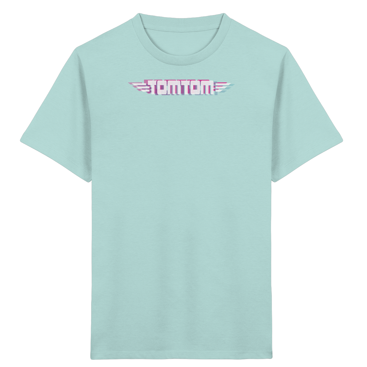 Funride Mode On, Mint - Kids Organic Shirt