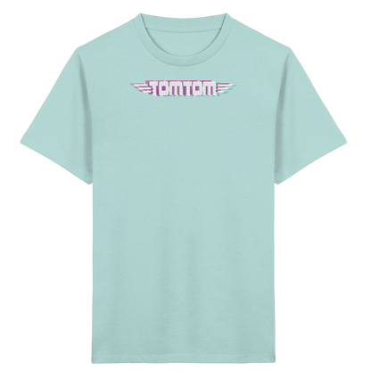 Funride Mode On, Mint - Kids Organic Shirt