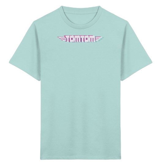 Funride Mode On, Mint - Kids Organic Shirt