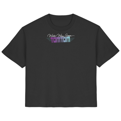 Beware Funrider Crossing, Black - Ladies Organic Shirt