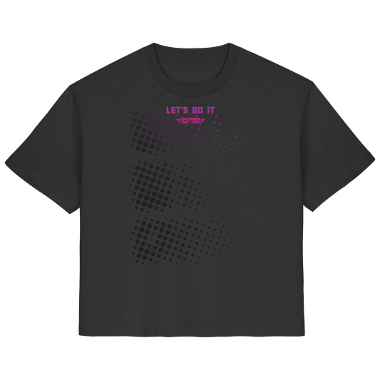 Let's Do It, Dots Pink - Ladies Organic Shirt