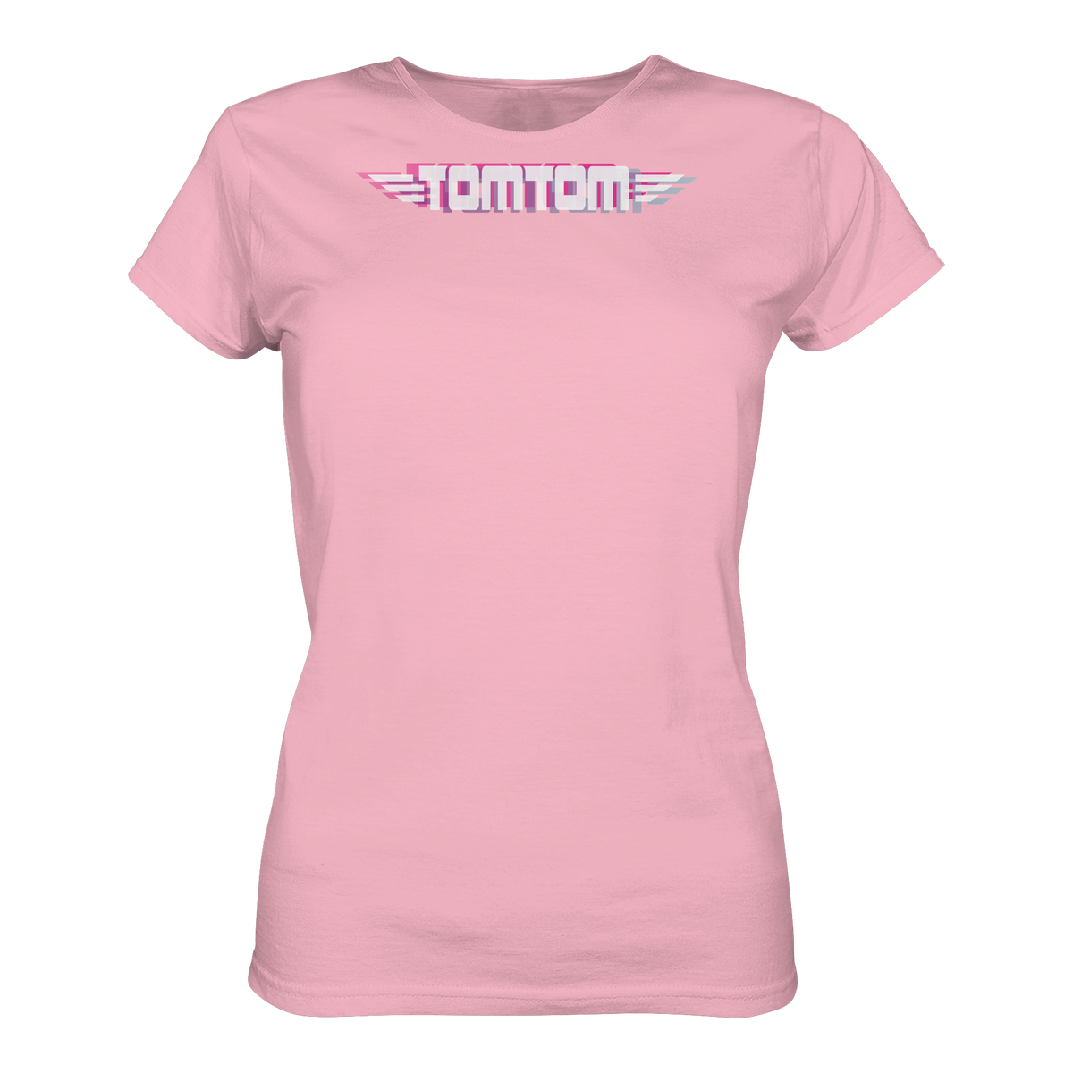 Funride Mode On, Rosa - Ladies Organic Shirt