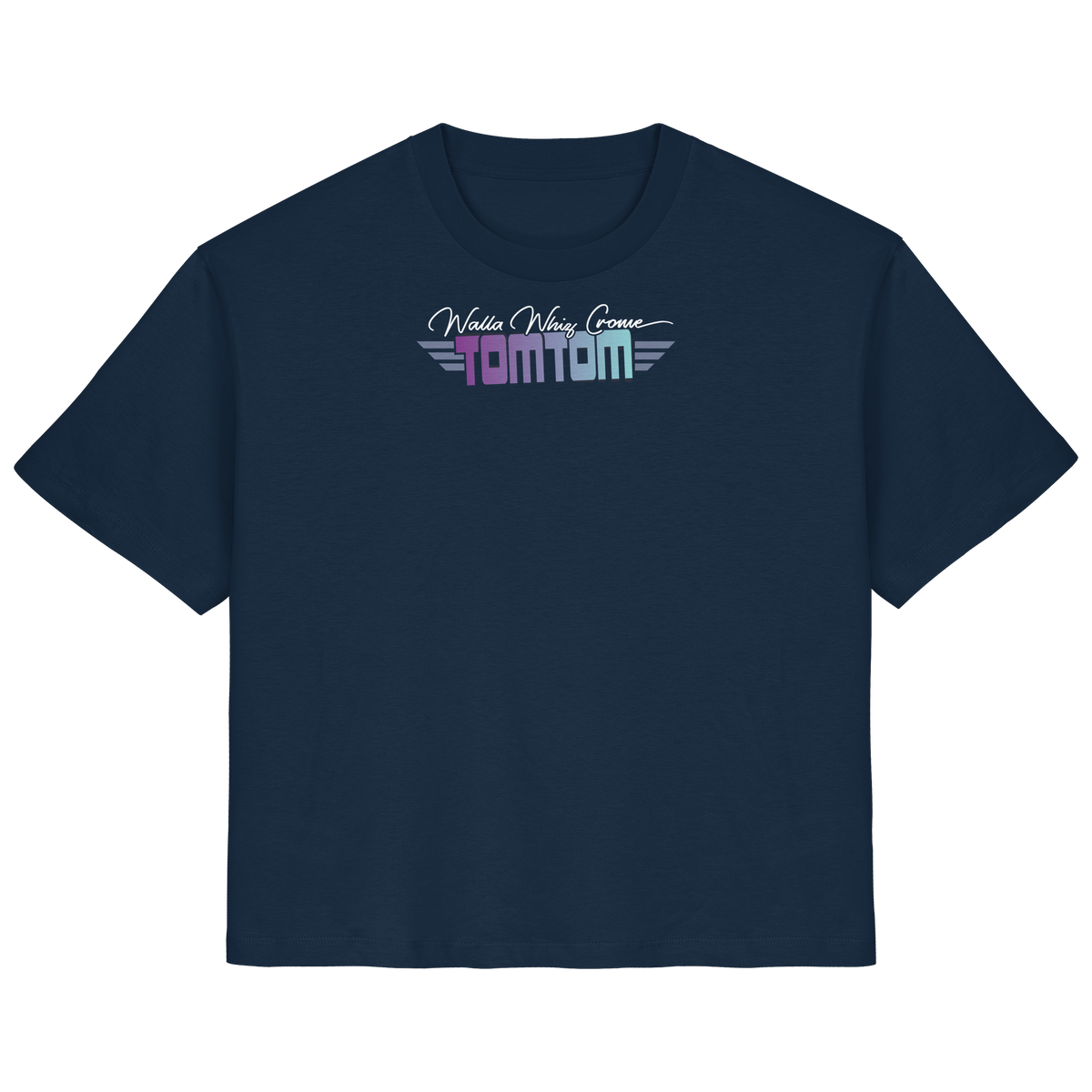 Beware Funrider Crossing, Dunkelblau - Ladies Organic Shirt