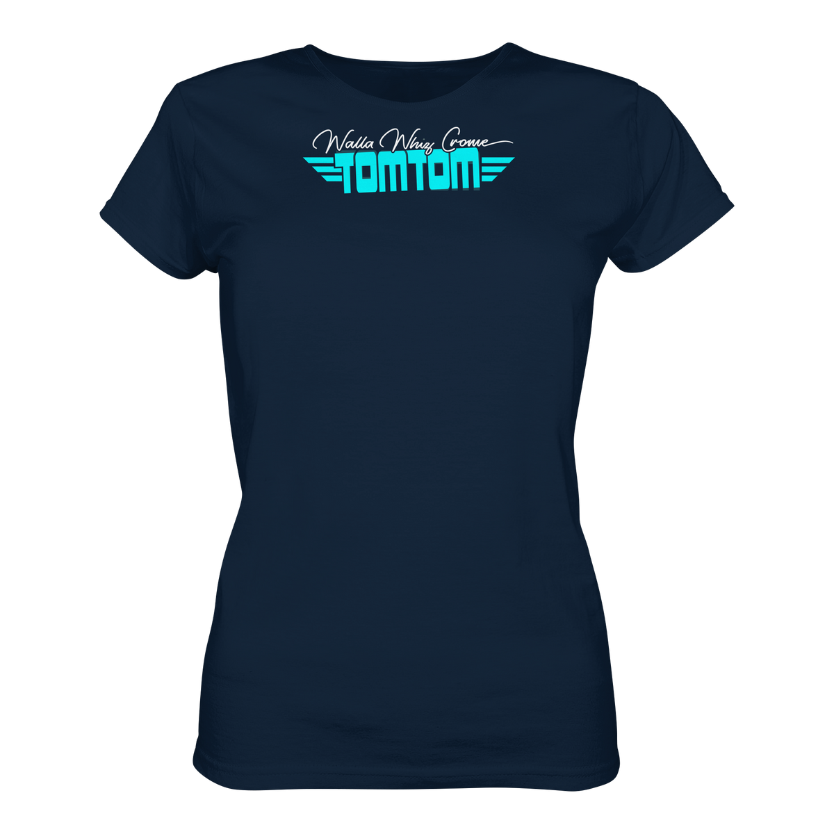 Enjoy the Ride, darkblue - Ladies Organic Shirt