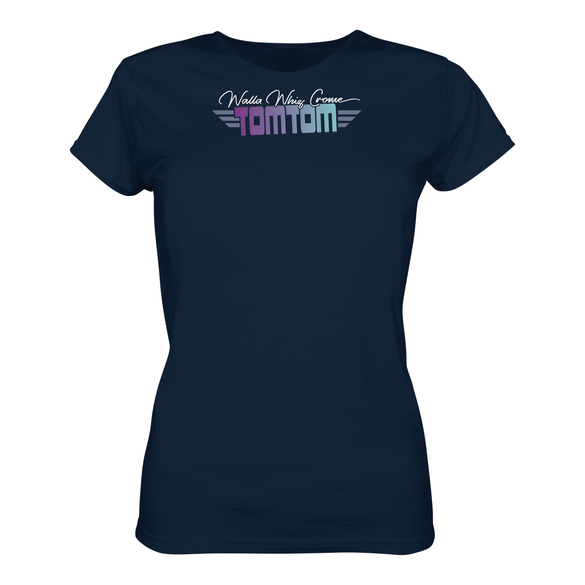 Beware Funrider Crossing, Dunkelblau - Ladies Organic Shirt