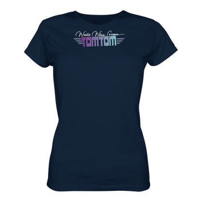 Beware Funrider Crossing, Dunkelblau - Ladies Organic Shirt