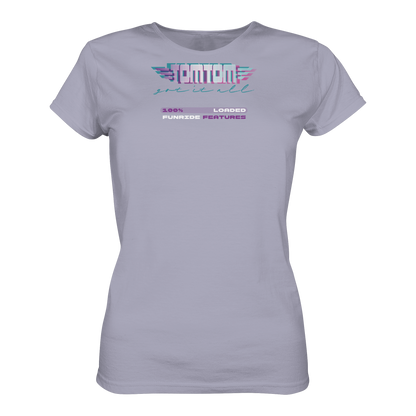 Funride Features Lila - Ladies Organic Shirt